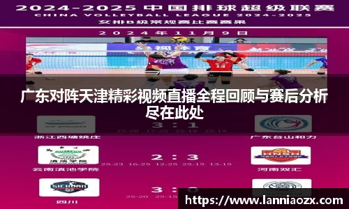 广东对阵天津精彩视频直播全程回顾与赛后分析尽在此处